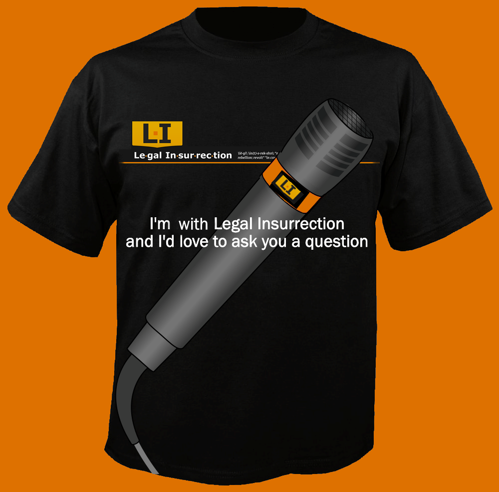 LI T-shirt -- I'd love to ask you a question