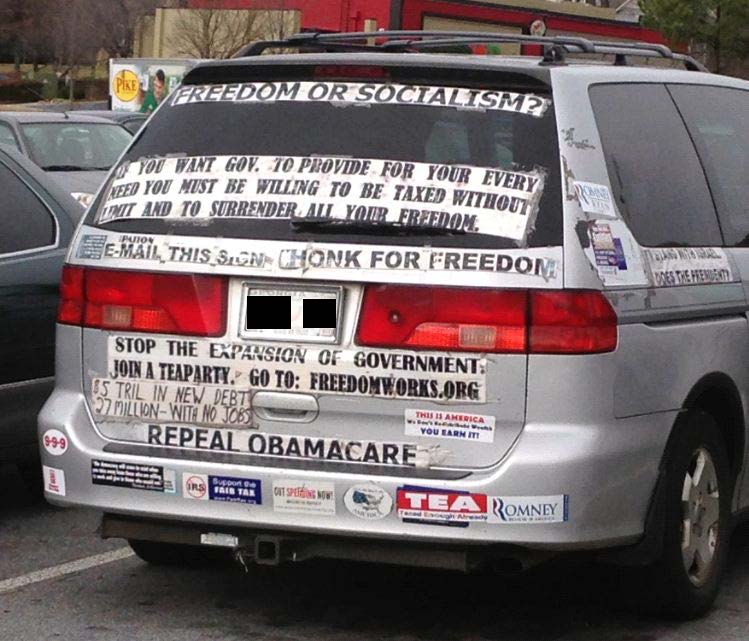 Bumper Stickers - Atlanta - Freedom