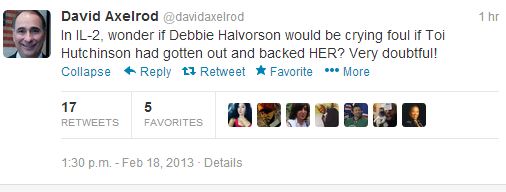 David Axelrod attacks Halvorson again