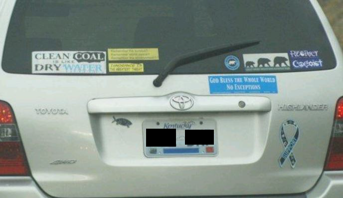 Bumper Sticker - Kentucky - Clean Coal_Redacted