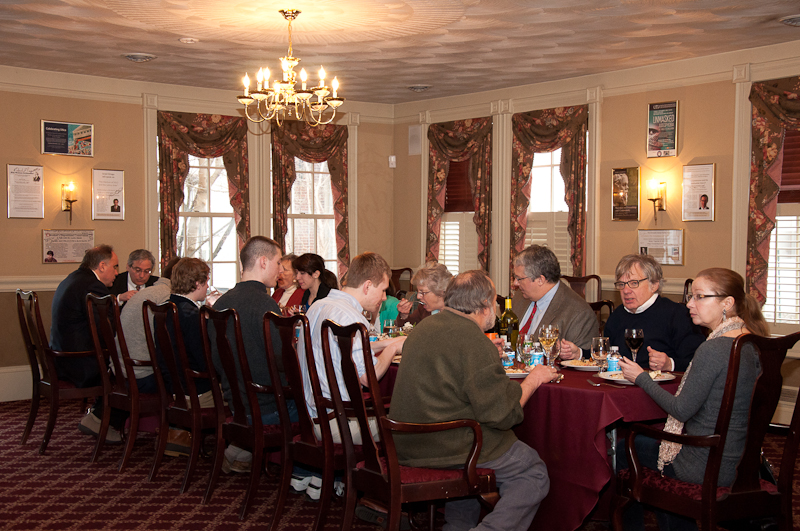 Dinner at Alexander Hamilton Institute for William Jacobson Cornell University Law School