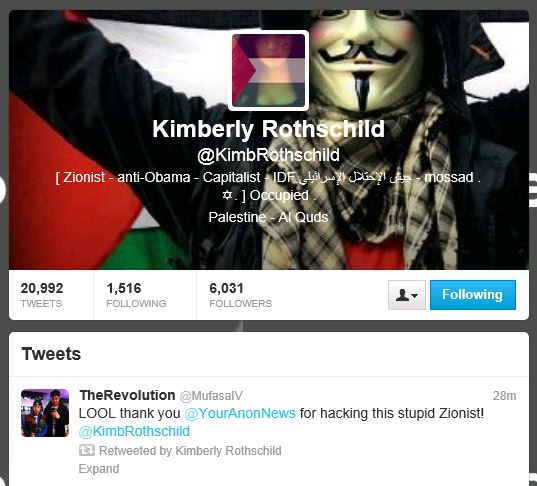 Kimberly Rothschild (KimbRothschild) on Twitter Hack 2