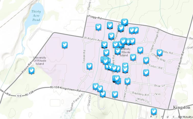 ProJo Twitter MAP URI gunman