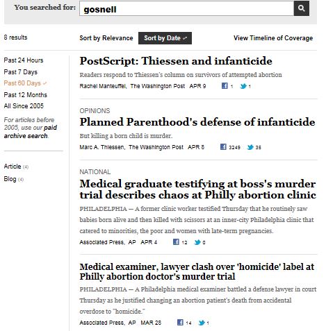 WaPo - Search Gosnell 60 days ao 4-10-2103