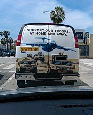 Bumper Sticker - Santa Monica - Patriot