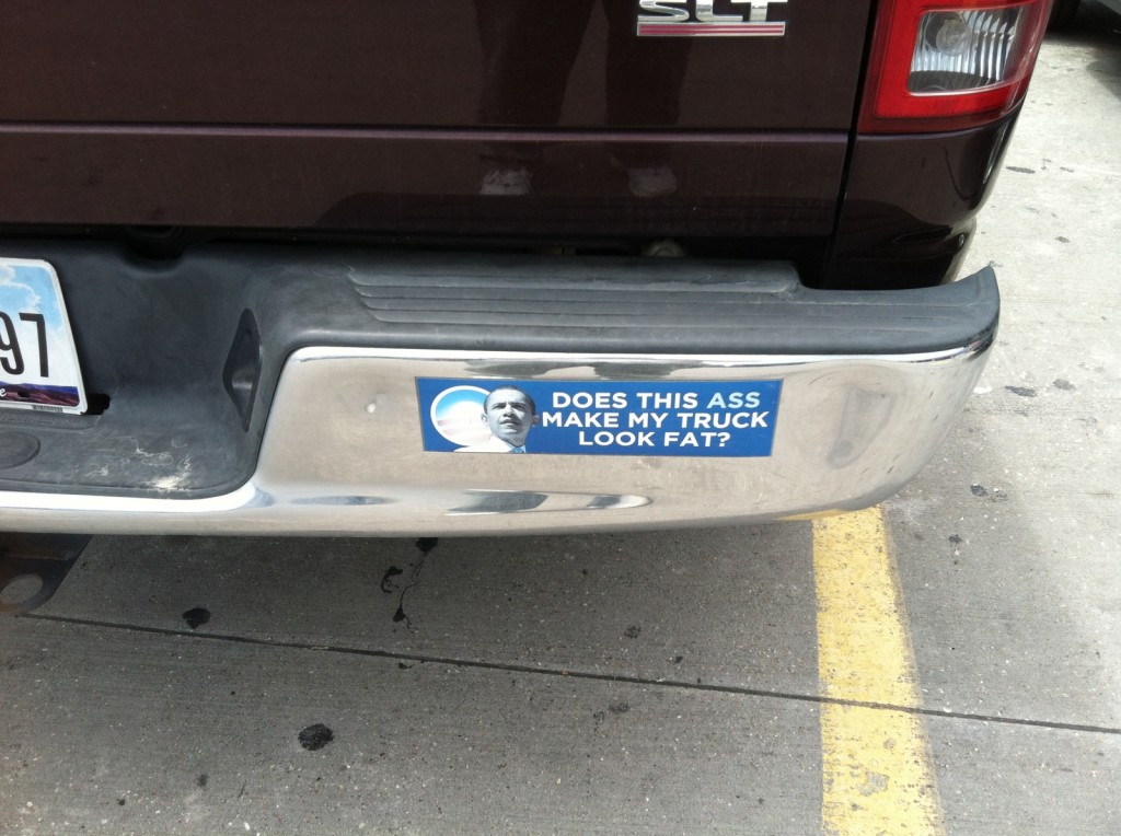 Bumper Sticker - Texas - Fat