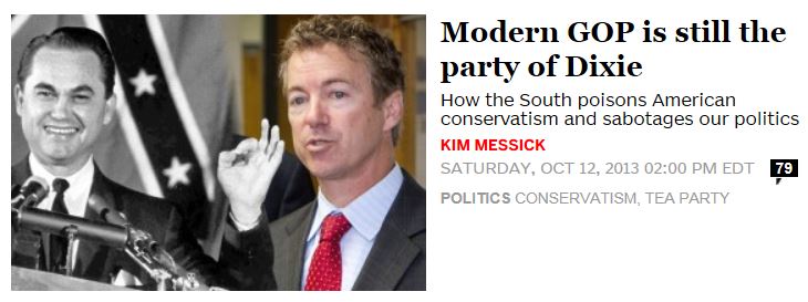 Salon.com Republican Party of Dixie