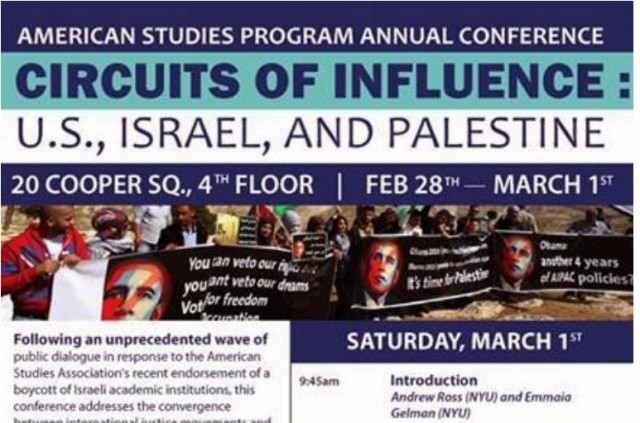 NYU American Studies Conference Circuits of Influence Banner