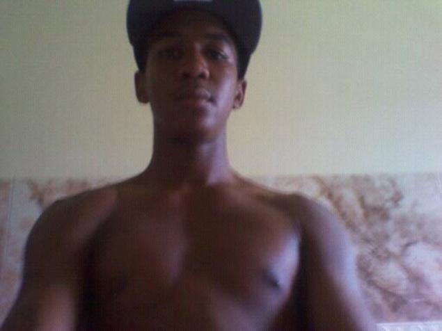 Trayvon Martin cell phone photo of himself
