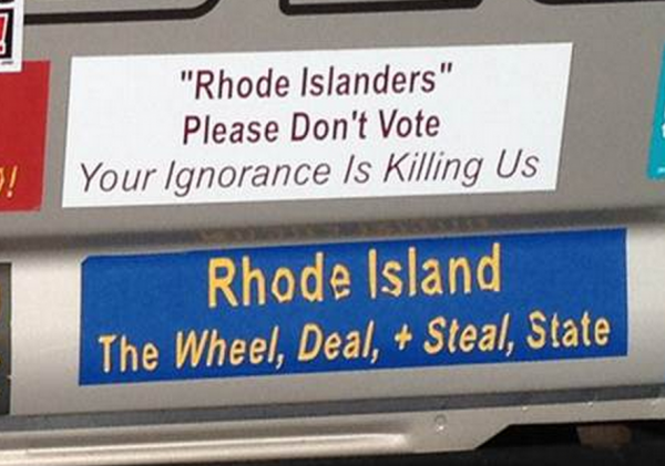 Bumper Stickers - Riverside RI - Rhode Island Wheel Deal Steal