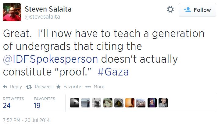 Twitter - @Stevesalaita - Teach undergrads about IDF