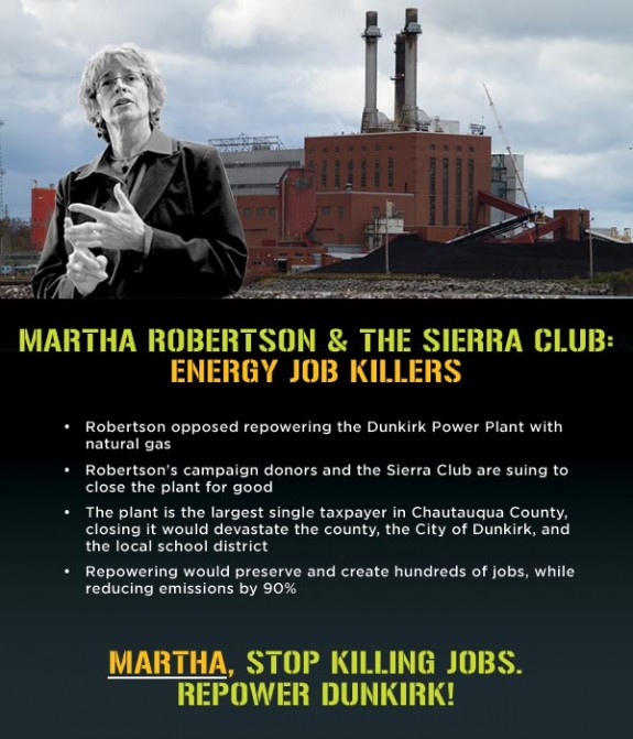 Martha Robertson Dunkirk Power Plant