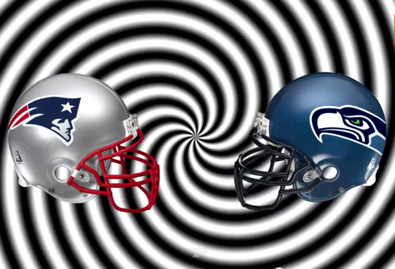 Patriots Seahawks helmets Capitol City Video