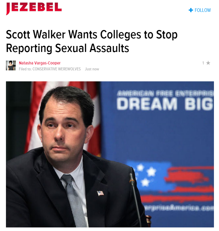 Jezebel Scott Walker Sexual Assault Reporting Original