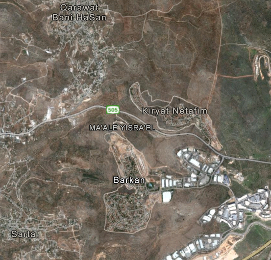 [Barkan and nearby villages]