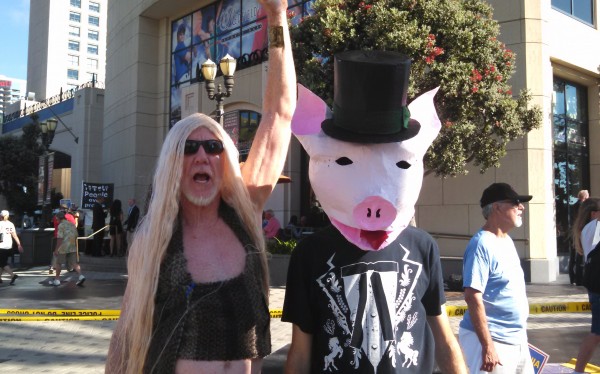 ALEC Protest San Diego Capitalist Pig