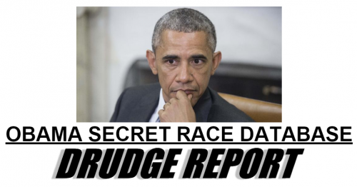 Drudge Obama Secret Race Database