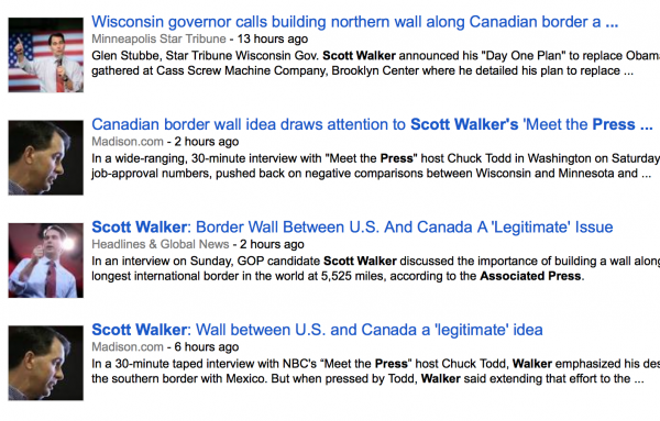 scott walker headlines immigration reform border security associated press wall canada