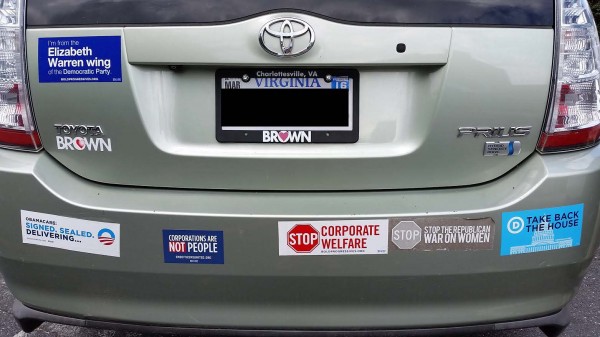 Bumper Stickers - Harrisonburg, VA - Obama Warren