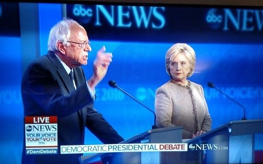 Democratic Debate December 2015 Sanders Clinton