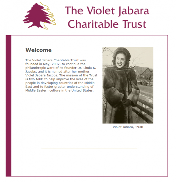 Violet Jabara Foundation
