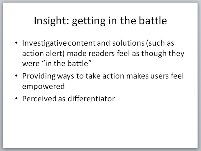 Legal Insurrection Research - Slide - Getting Into The Battle