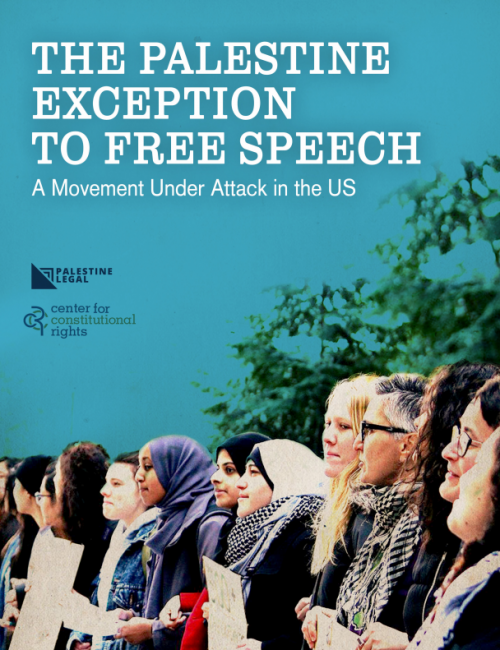 Palestine Legal - Free Speech Report Cover