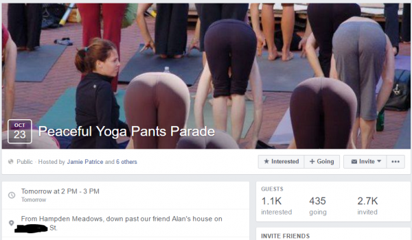 Women are Throwing a 'Yoga Pants Parade' to Defend Their Right to