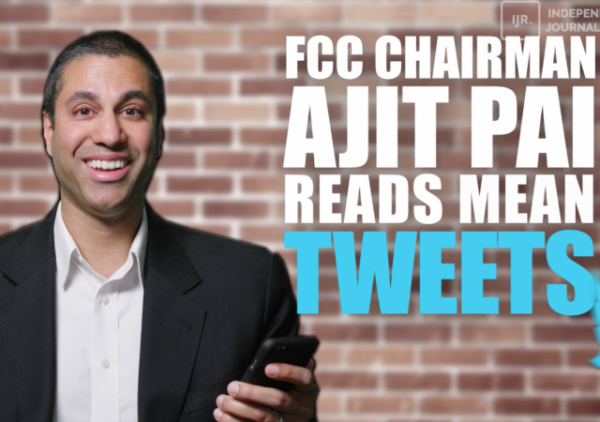 http://ijr.com/2017/05/871504-fcc-chairman-ajit-pai-reads-troll-tweets/