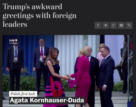 https://www.washingtonpost.com/video/politics/polish-first-lady-passes-over-trumps-handshake/2017/07/06/0ddbac1a-6273-11e7-80a2-8c226031ac3f_video.html