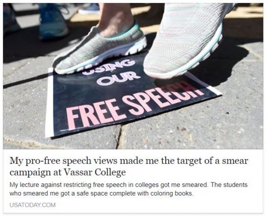 https://www.usatoday.com/story/opinion/voices/2017/11/05/my-pro-free-speech-views-made-me-target-smear-campaign-vassar-college-william-a-jacobson-column/820815001/