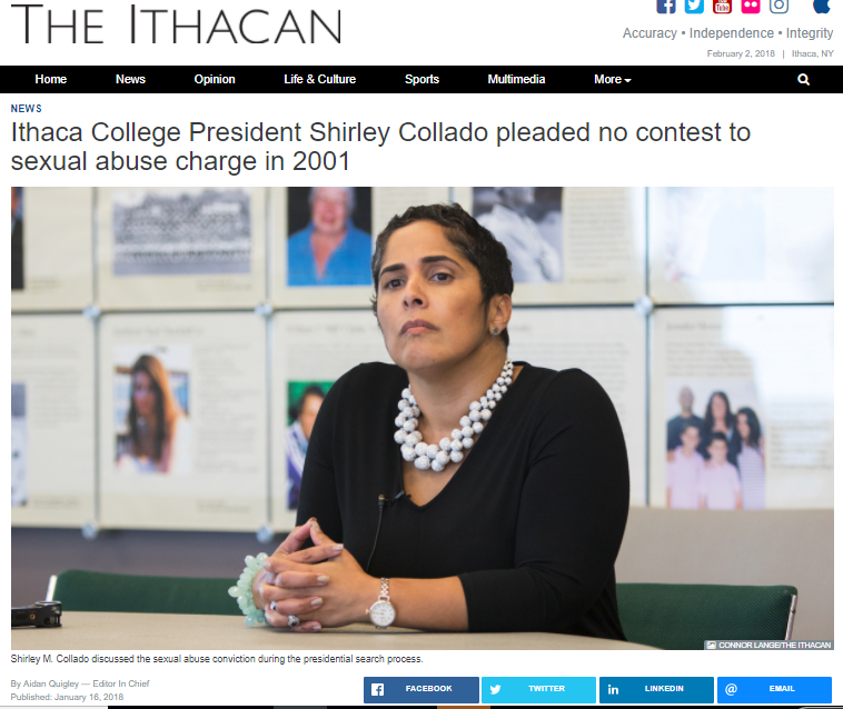 https://theithacan.org/news/ithaca-college-president-shirley-collado-has-2001-sexual-abuse-conviction/