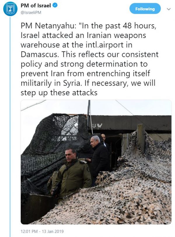 https://twitter.com/IsraeliPM/status/1084495761927294976