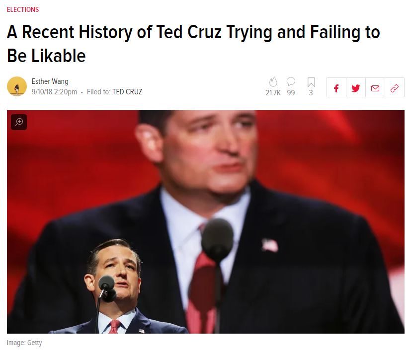 https://theslot.jezebel.com/a-recent-history-of-ted-cruz-trying-and-failing-to-be-l-1828936931