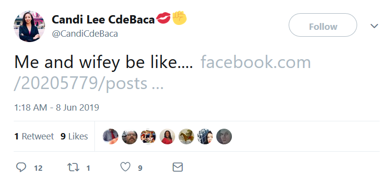 https://twitter.com/CandiCdeBaca/status/1137227438591807488