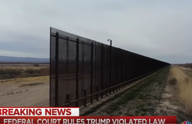 As battle over Border Wall continues, about one mile goes up every day