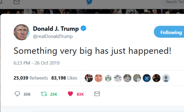 https://twitter.com/realDonaldTrump/status/1188264965930700801