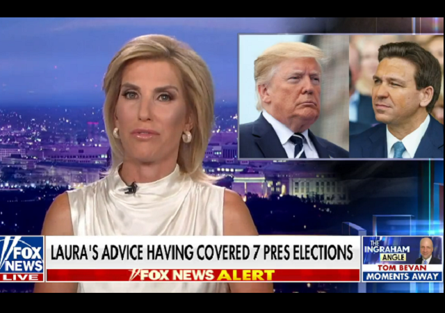 Laura Ingraham on Trump DeSantis 24 nomination