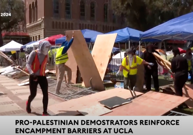 UCLA Pro-Hamas Mob Issue List of Demands, Including Zip Ties and Gas Masks